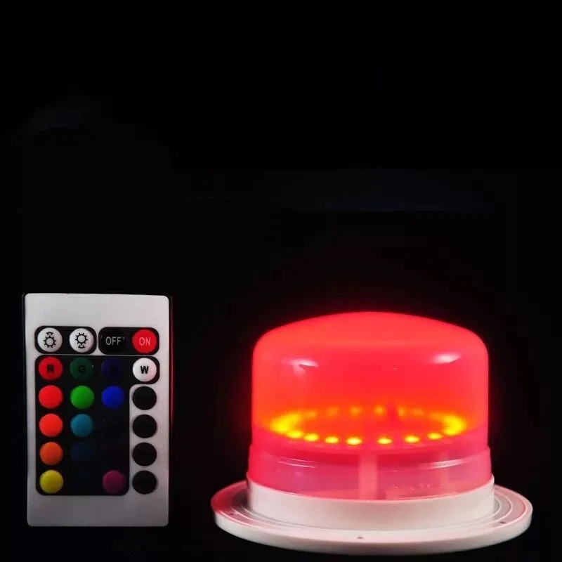 

24keys Remote control Rechargeable RGB waterproof LED module Ambient Furniture Mood Light Base Under table Decoration-Multicolor