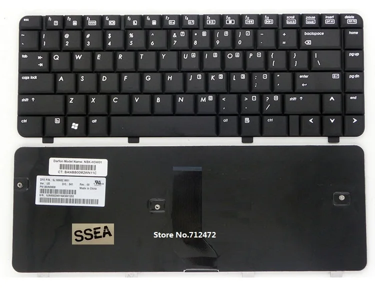 SSEA New US Keyboard English Black For HP Pavilion DV4 DV4-1000 DV4-1100 DV4-1428 DV4Z-1100 DV4T DV4T-1100 DV4T-1200