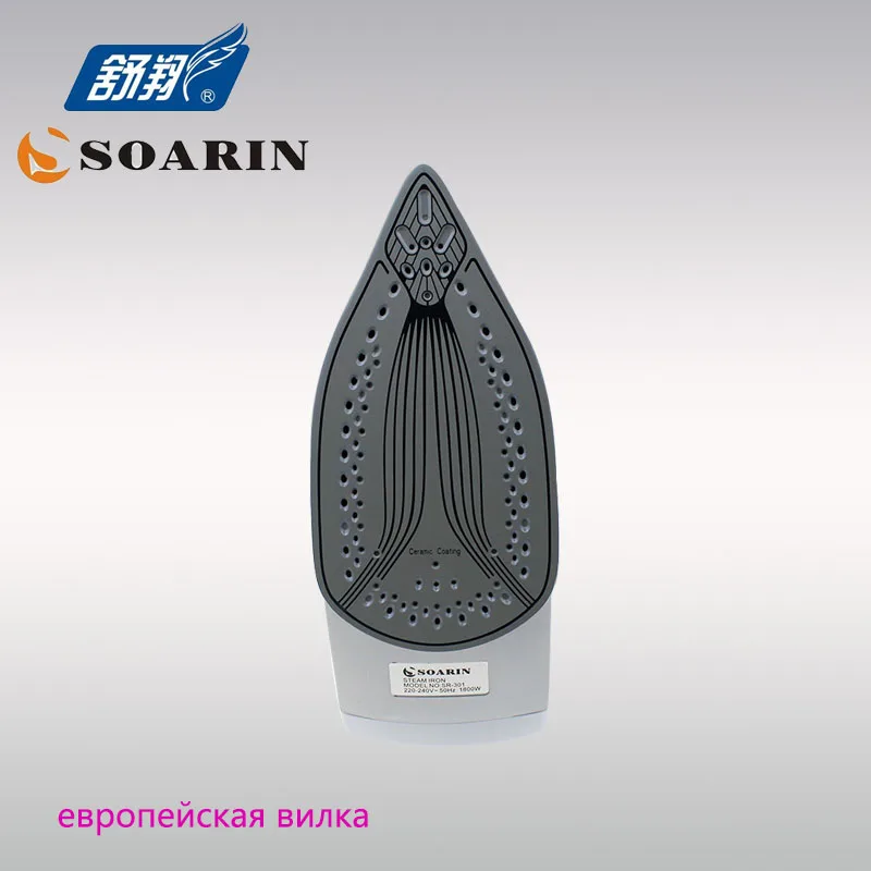 Ferro da stiro a vapore o Vestiti Piastra di Base In Ceramica Ferri Da Stiro A Vapore Elettrico Piroscafo Palmare Termostato 220 v gradi di Rotazione Cavo di Alimentazione