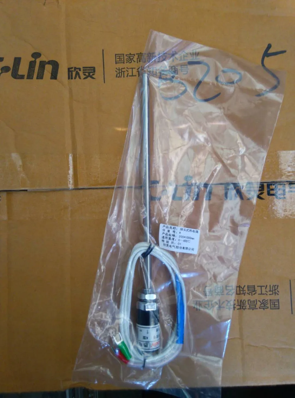 

Brand new original authentic C-Lin WRNT-03 (K type) Line length 1 m Probe type thermocouple