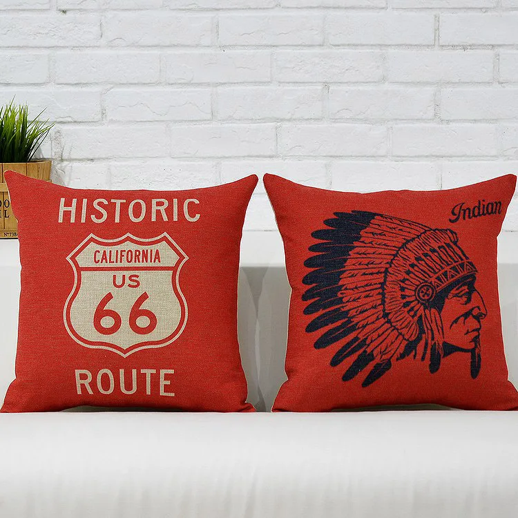 Literature art trip pillow cushion Christmas Pillow Linen Pillowss HOME Decorate sofa cushions