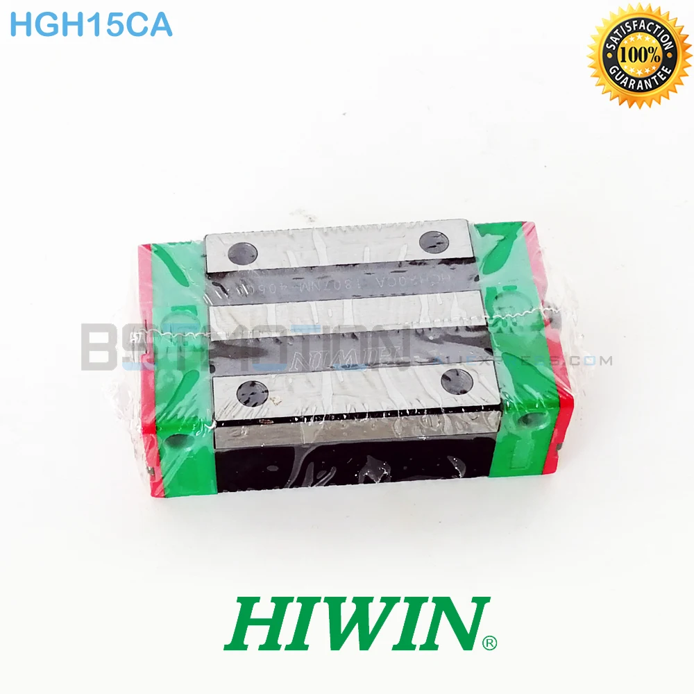 حقيقي HIWIN HGR15 دليل خطي 280 300 400 500 640 700 800 900 1000 مللي متر 1100 1200 السكك الحديدية HGH15CA النقل كتلة C الصف زا التحميل المسبق
