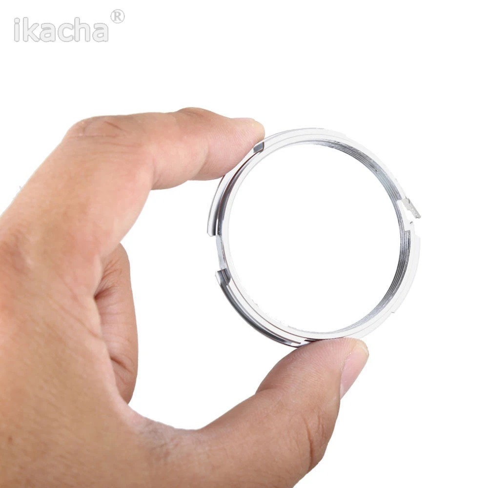 Silver Lens Adapter Ring for Pentax M42 42mm for PK K Mount Adapter Infinity focus