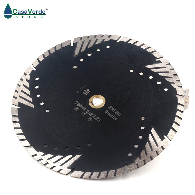 DC-STB9 230mm circular diamond grinding disc 9 inch cutting blade for granite and marble