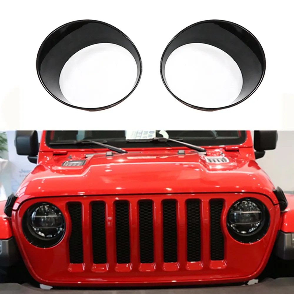 

Круглая накладка на фару для J eep Wrangler JL 2018-2024 (пара) JL1009