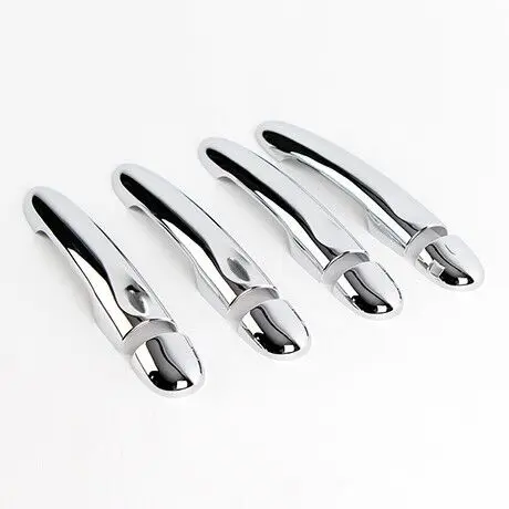 For Renault Latitude Samsung SM5 Renault Fluence SM3 Samsung L38 2009-2017 Chrome Door Handle Cover Trim Car  Stickers Styling