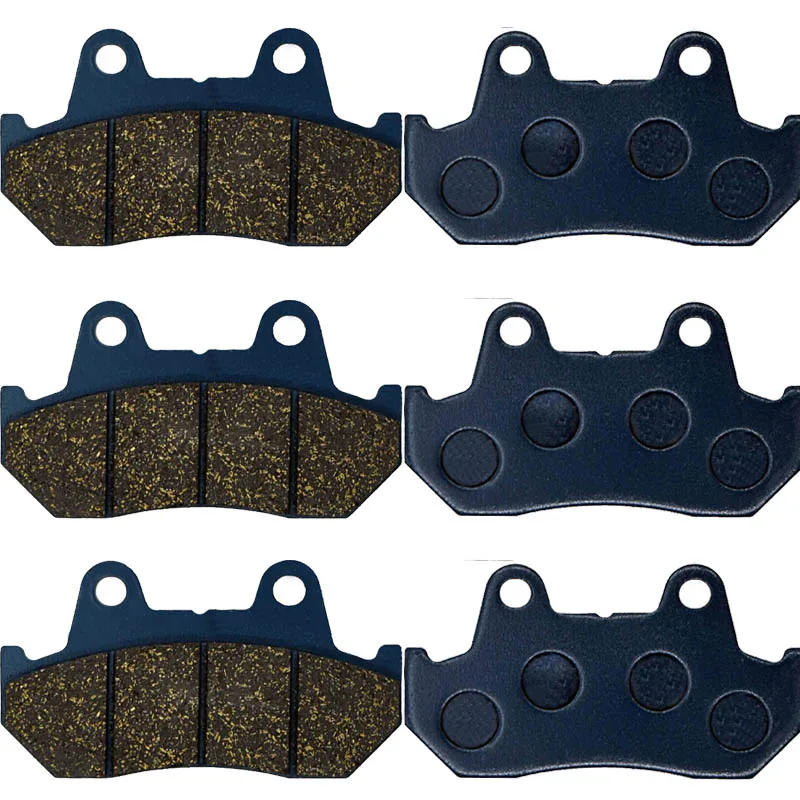 Motorcycle Brake Pads Front Rear For Honda CX500 CX650 Turbo FT500 Ascot VF500 F Interceptor CB1000 C Custom CB1100 F Supersport