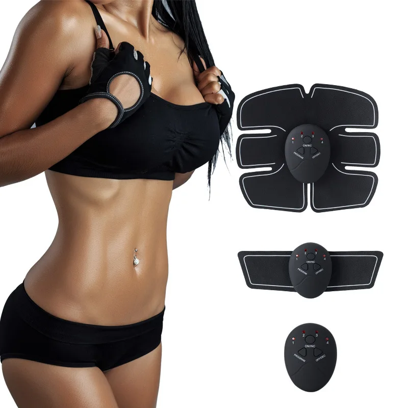 

Vibration Fitness Massager Abdomen Trainer Battery Electronic Muscle Exerciser Wireless Stimulator Relax Massage Tools