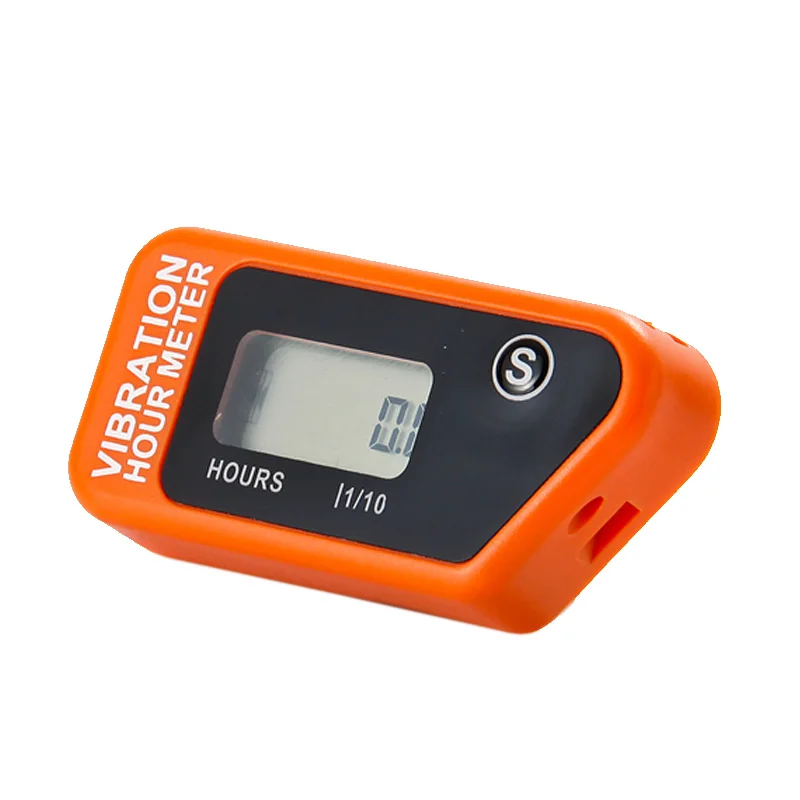 Waterproof LCD Wireless Vibration Hour Meter Counter For Motocross Engine Boat Snowmobile Motorcycle Chainsaw Marine ATV Jet Ski 3