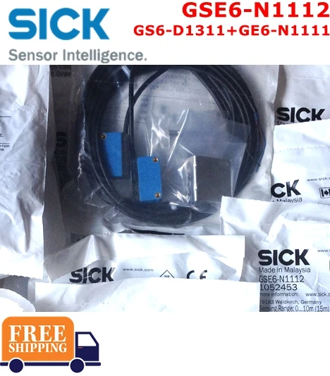 

SICK Switch GSE6-N1112 1052453 (GS6-D1311+GE6-N1111) Brand new original