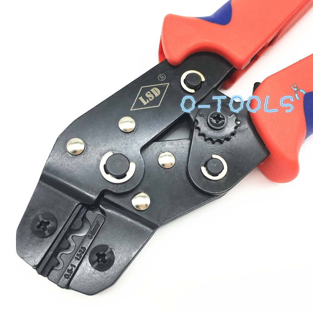 European style mini crimp tool DN-06 pipe crimping tools for non-insulated terminals and connector 1.25-6mm2