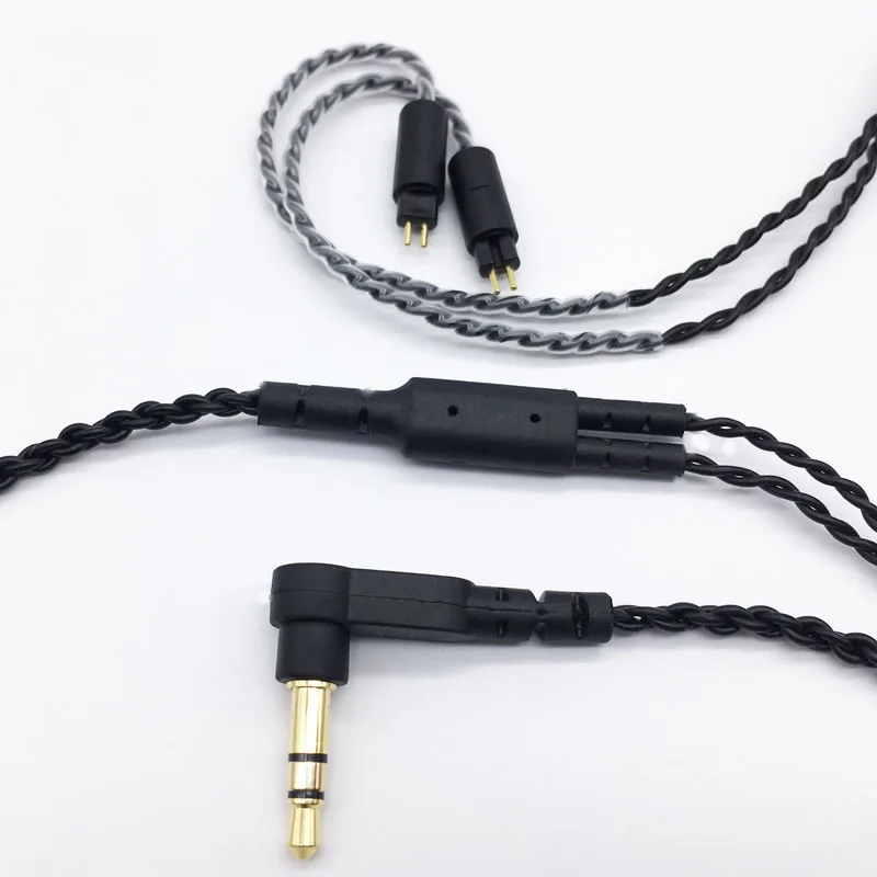 0.78 PIN 4 CELL ทองแดง core สายอัพเกรดที่กำหนดเองหูฟังพร้อมไมโครโฟนสำหรับ 1964 JH U16 สำหรับ Westone W4R UM3X ES3 ES5 TFZ ชุดหูฟัง