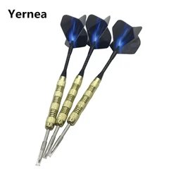 Yernea Neue 3Pcs Stahl Tip Darts 15g Indoor Sport Unterhaltung Dart Nickel Überzogene Kupfer Dart Körper Aluminium Legierung welle Flug