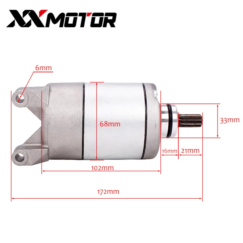 Piezas de motor de arranque de motocicleta, arranque de motor para Honda CB400 1992 1993 1994 1995 1996 1997 1998 CBR400 NC23 CB-1