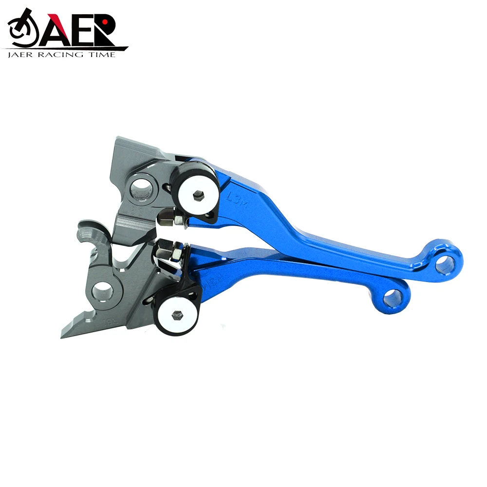 CNC Foldable Pivot Clutch Brake Lever For Suzuki RM125 RM250 1996 1997 1998 1999 2000 2001 2002 2003