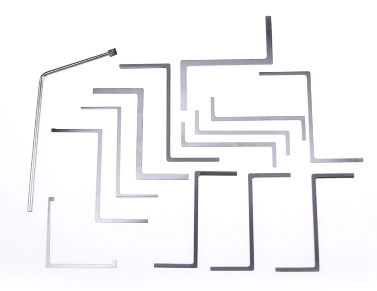 14pcs Locksmith Tools Set Tension Wrench Push Rod Rotating Rod Tools Locksmith Supply