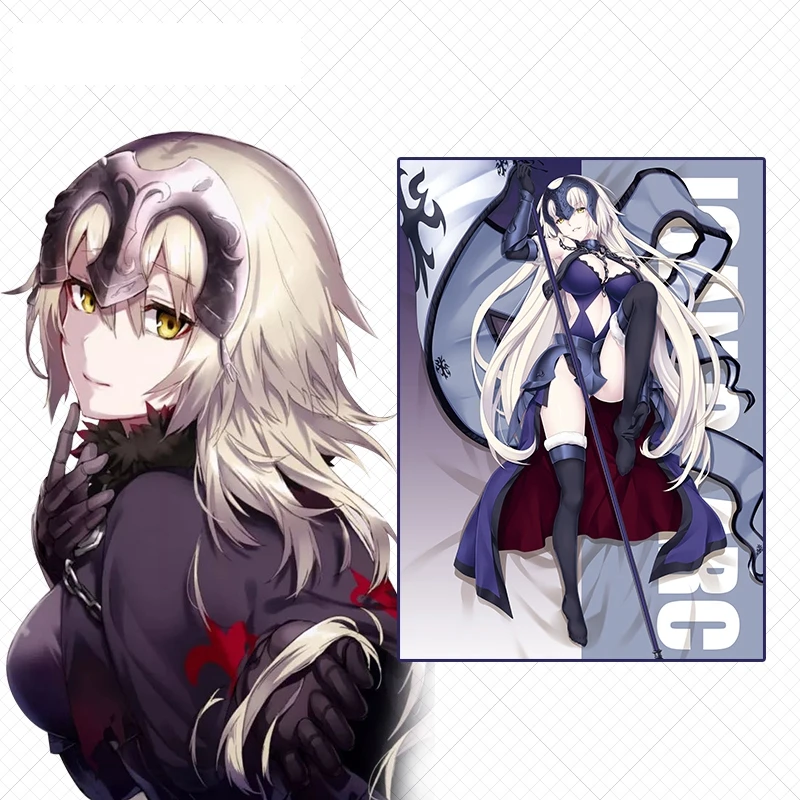 Anime JK Fate Grand Order FGO Alter Joan Of Arc Ruler Game Cosplay Flannel 150*200cm Blanket on Bed Plush Sleep Cover Bedding