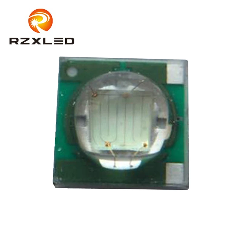 50pcs/lot LED 3W 3.1V 700MA Emerald Green 515NM 520NM 525NM SMD3535Package Diode For led Grow Lights