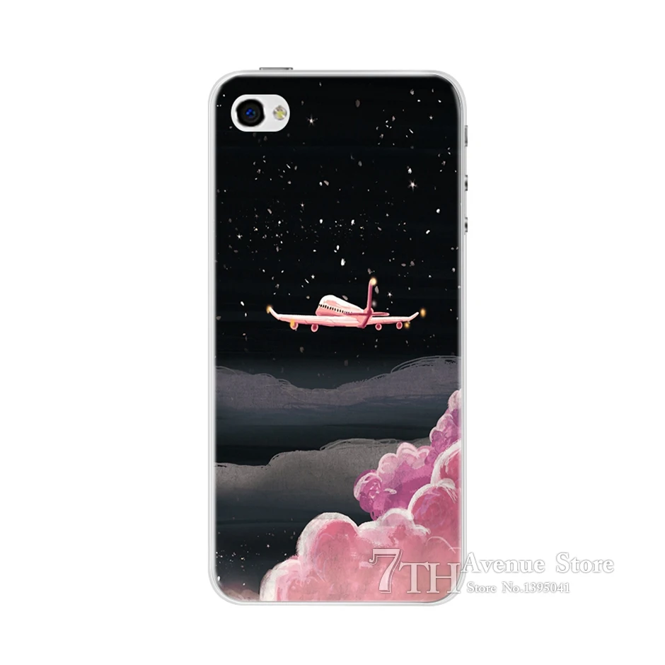 Floral Butterfly Case For iPhone 4 4S 5 5S SE 6 6S Plus Coque Soft TPU Funda Silicone Capas Phone Cover For iPhone 5 S 5S Case