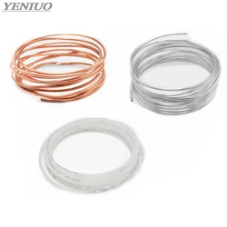 1Meter 4/6/8mm lubricating oil pipe Copper, aluminum, nylon tube Machine oil tubing Lathes lubricate oil delivery pipe