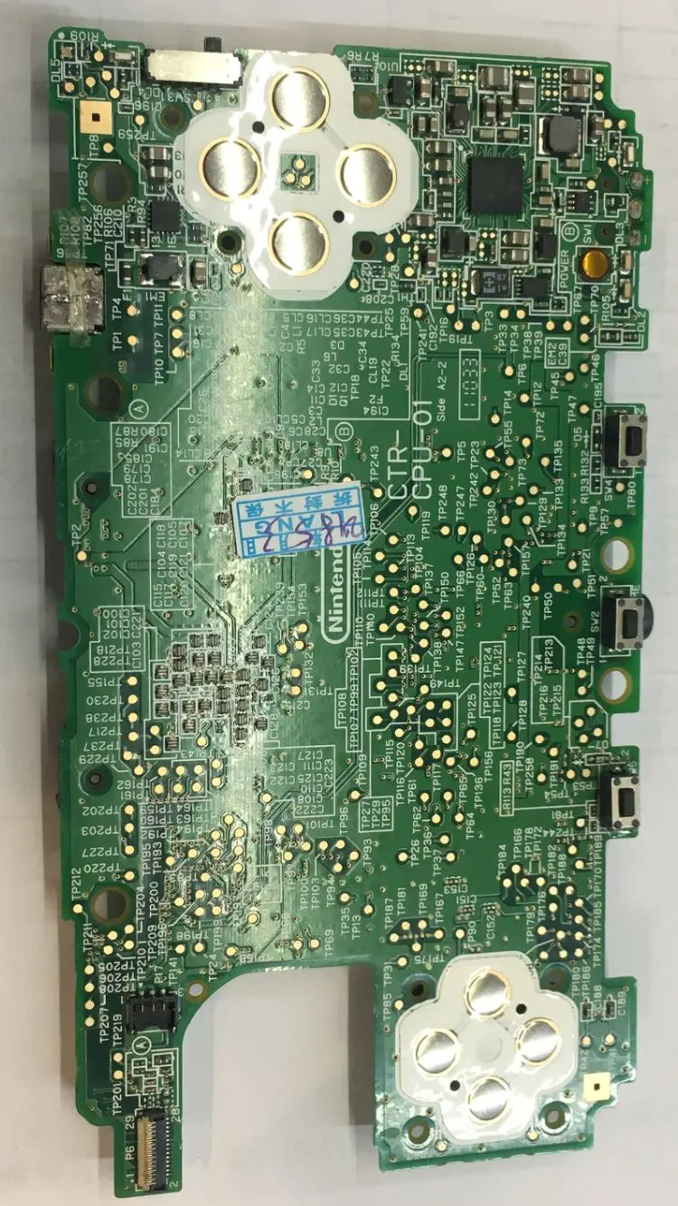 قطع غيار لوحة أم لوحة PCB نسخة أصلية من الولايات المتحدة الأمريكية لـ psvita 1000 psv ps vita أو نينتندو 3ds جديد 3dsxl