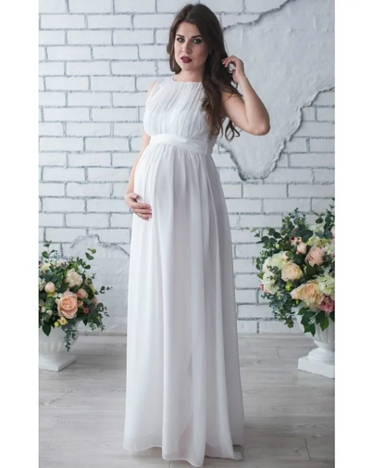 Maternity Dress Photo Shoot Maxi Maternity Gown Maternity Chiffon Gown Sexy Maternity Photography Props Evening Dress DS39