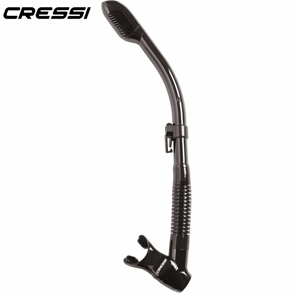 Cressi Dry Silicone Snorkel Diving Snorkeling Silica Gel flexible Breathing Tube Scuba Swim Equipment