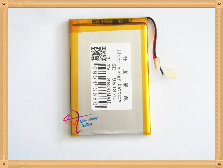 Tablet PC supply polymer lithium battery 954870 /3800mAh, Bo Italian special lithium battery 3.7V