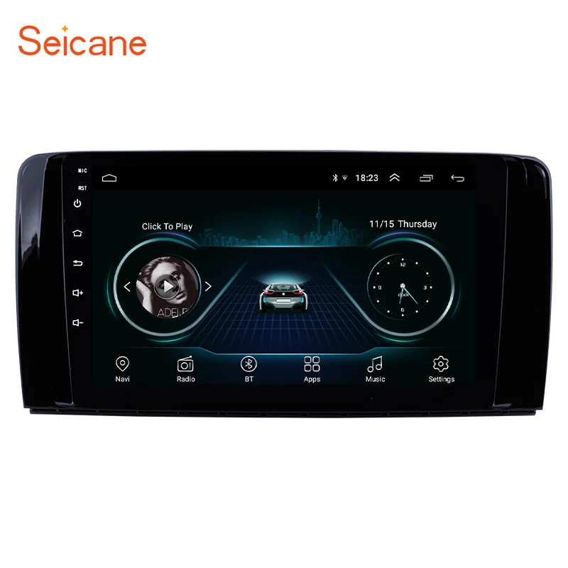 Seicane Android 8.1 Car Radio Head Unit For Mercedes Benz R Class W251 R280 R300 R320 R350 R63 2006-2013 Multimedia Player GPS