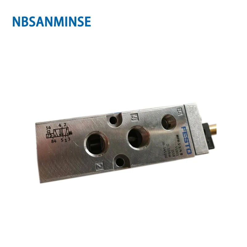 

MFH - 5 - 1/4 / 1/8 - B / S Solenoid Valve With Coil 1/4 , 1/8 Original Solenoid Valve NBSANMINSE