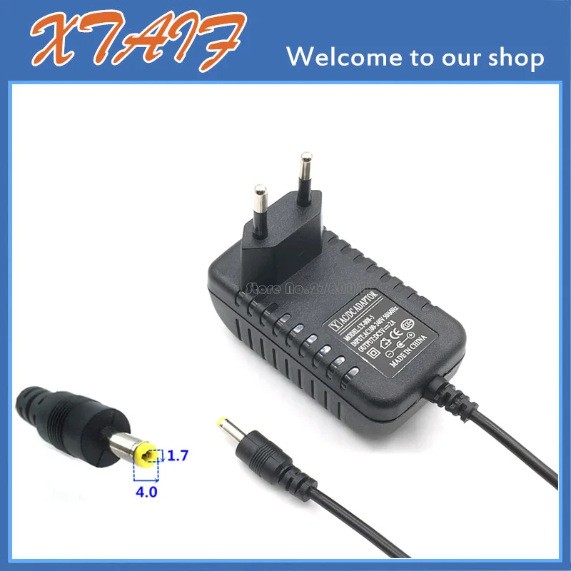 NEW DC 5V 2A &2000mA AC 100-240V Converter Adapter Power Supply EU Plug DC 4.0*1.7mm+ Free shipping