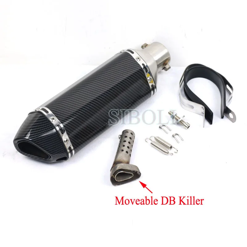 R1 Motorcycle Full Systems Exhaust Muffler Link Pipe For Yamaha YZF-R1 2004 2005 2006 2007 2008 2009 2010 2011 2012 2013 2014