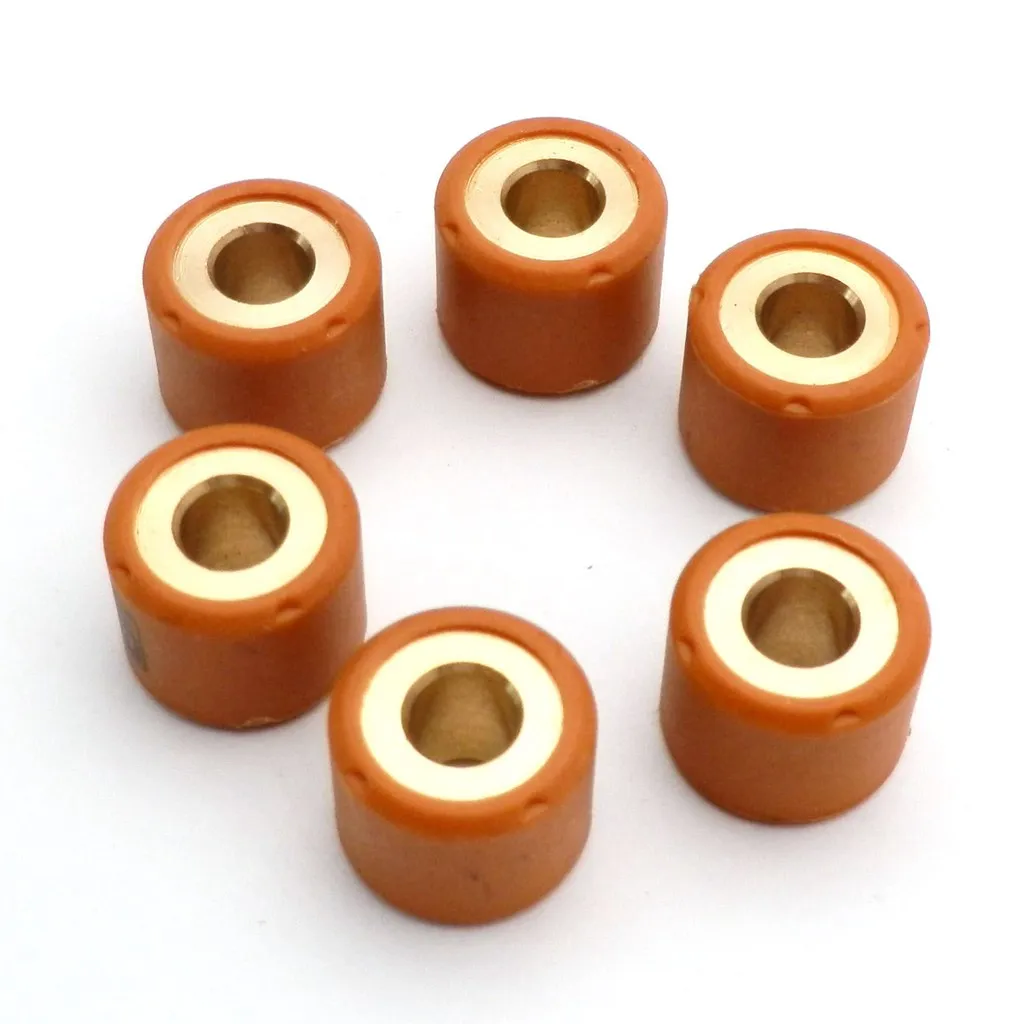 Motorcycle Variator Weights Rollers 18x14mm 7/8/9/10/11/12/13/14/15/16/17/18g + Variator Sliders for China Scooter 125cc 150cc