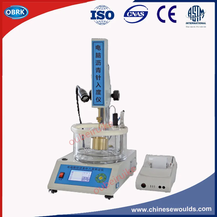 

SZR-6 Fully-automatic Asphalt Cone Penetrometer,Asphalt Penetration Test Apparatus