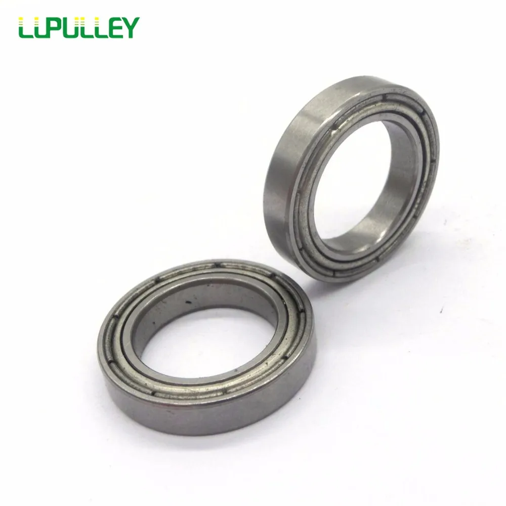 LUPULLEY Deep Groove Ball Bearing 2PCS 16001/16002/16003/16004/16005/16006/16007/16008/16009Z Precision Bearings Steel