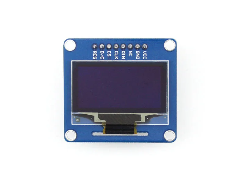 

Waveshare 1.3inch OLED (B) small Display Module 128*64 Resolution SPI I2C Interfaces Straight / Vertical Pinheader 40.5x37.5mm