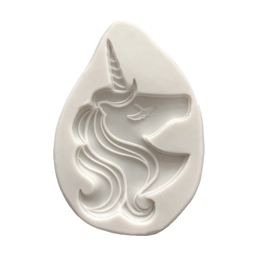 Unicorn Silicone Sugarcraft Candy Clay Cookie Cupcake Baking Mold Fondant Cake Decorating Tools