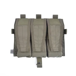 TW-M039 Delustering TwinFalcons Tactical Detachable Flap Triple M4 Mag Pouches Panel for Tactical Vest