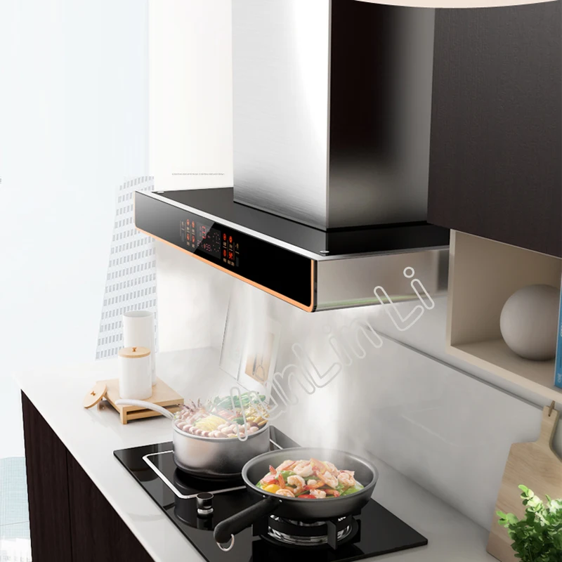 Kitchen Range Hoods Suction Host Ventilator Household Exhaust Hoods Stainless Steel Built-in Hood cappa aspirante cucina