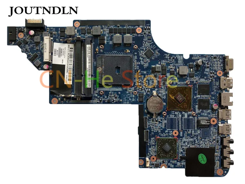 

JOUTNDLN FOR Hp Pavilion DV6 DV6-6000 Laptop Motherboard 665280-001 Socket fs1 DDR3 55.4RI01.191G w/ HD6490 100% work