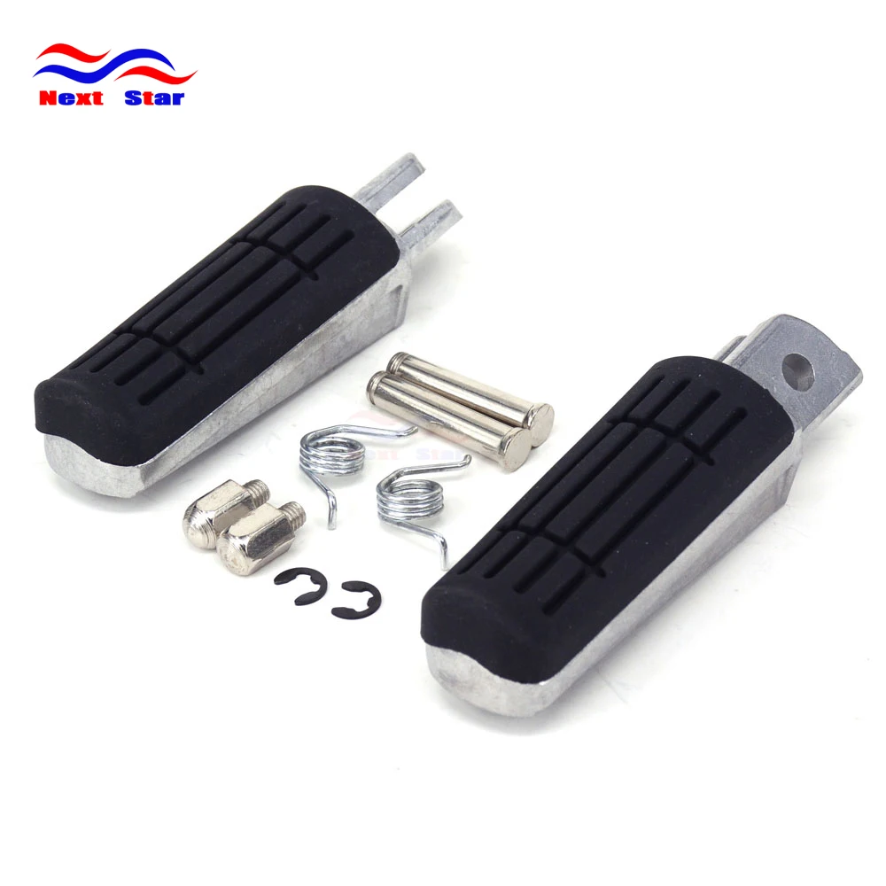 Motorcycle Foot Pegs Footrest Pedals For YAMAHA TDR 125R FZ6 FZR FZS XJ-N XJ-S YZF-R6 600 MT03 XJ900S TDM900 BT1100 FZ1 FZ6R