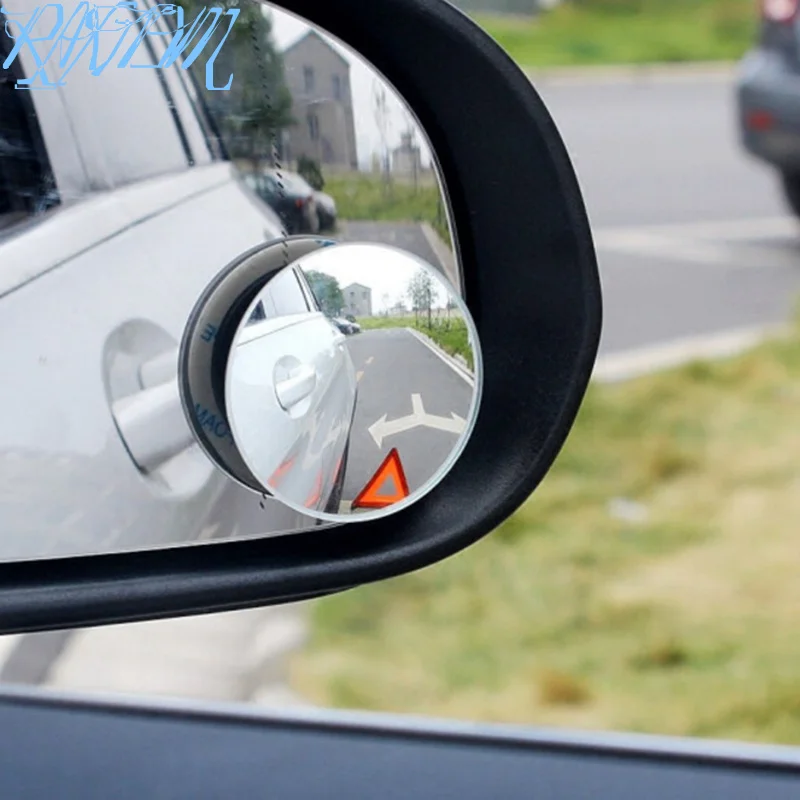 

2pcs Car 360 degree Wide Angle small Round Mirror Rear View Mirror for Infiniti G20 JX35 J30 M30 M35 M45 Q40 Q45 QX56