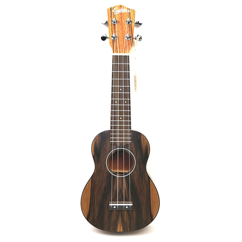 

High Quality 21inch Soprano Ukulele 4 Strings Mini Guitar Walnut Material 15 Frets Ukelele Hawaii travel guitar