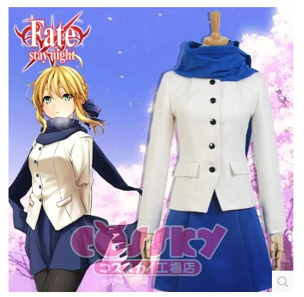 

Fate stay Night Fate Zero Saber Cosplay Costume ,Perfect Custom For you!