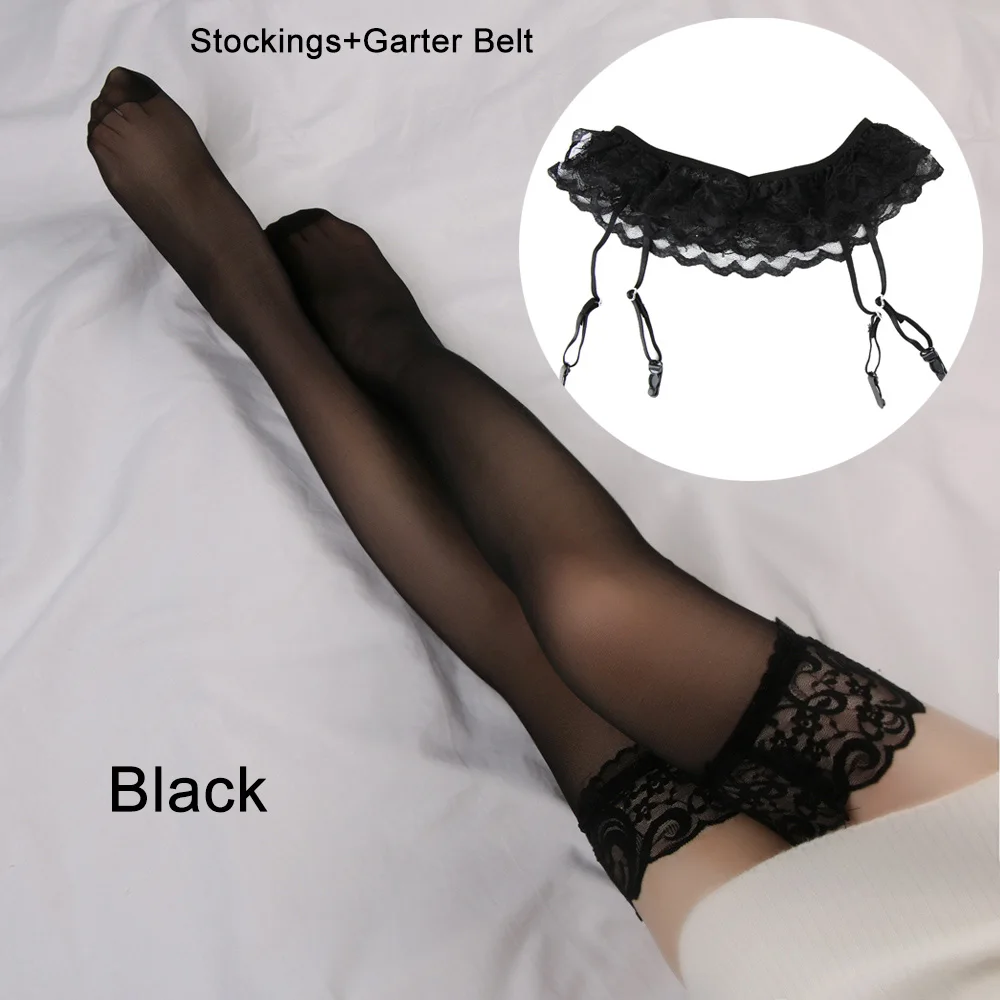 New Design Sexy Stocking Garter Belt Women Fashion Sexy Black Lace Top Thigh Highs Stockings+Suspender Garter Belt - AliExpress 200574005 New Design Sexy Stocking Garter Belt Women Fashion Sexy Black Lace Top Thigh Highs Stockings+Suspender Garter Belt - AliExpress 200574005
