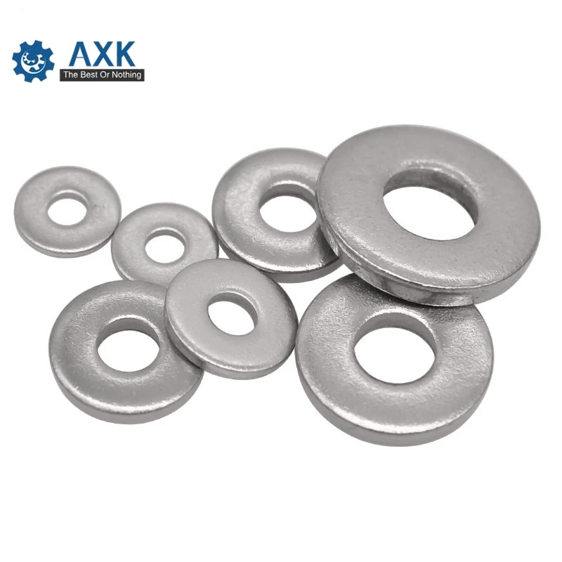 DIN7349 M3 M4 M5 M6 M8 M10 M12 304 Stainless Steel Heavy Duty Flat gasket heavy-duty Machine Plain Washer thick washers SUS304