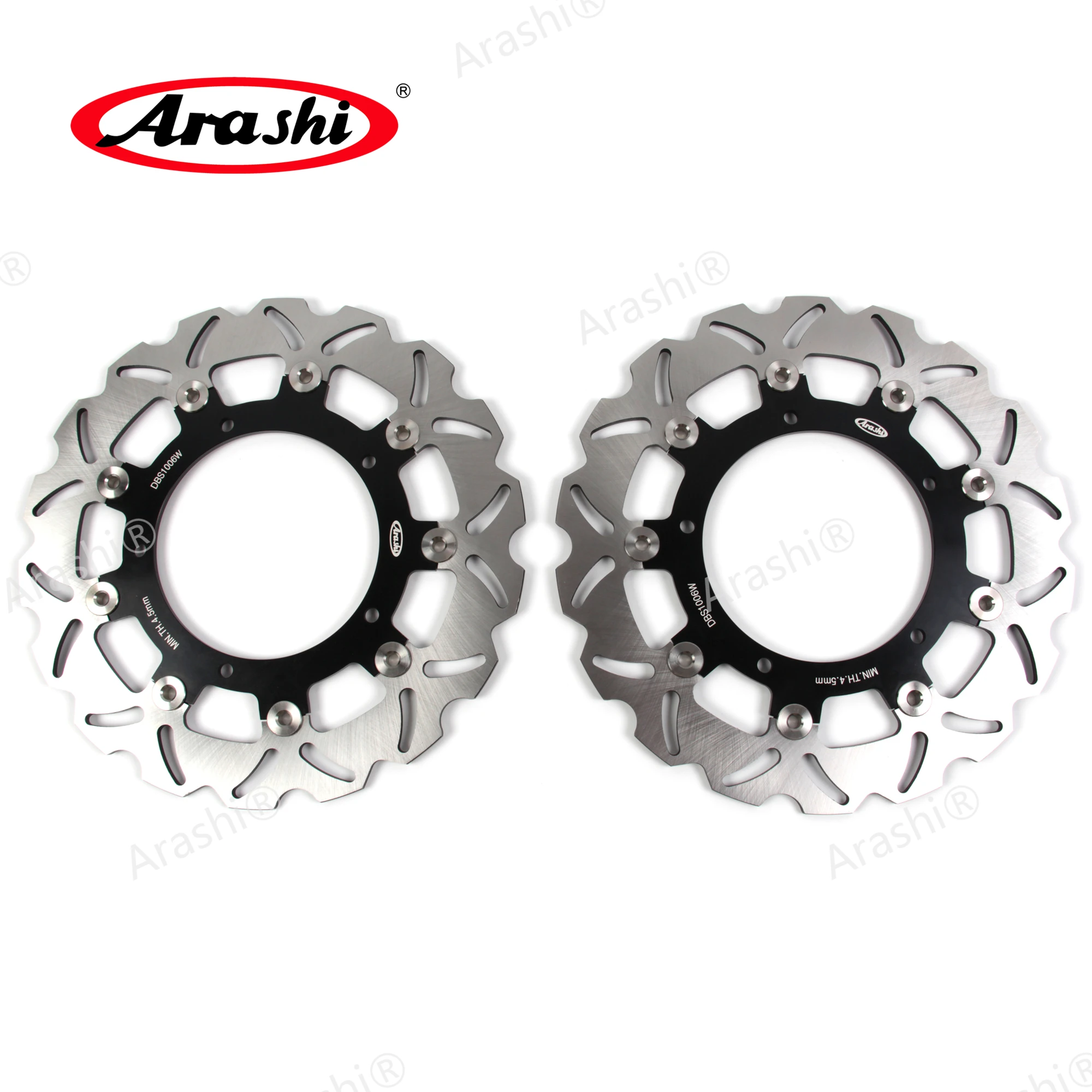 

ARASHI For YAMAHA FZ6 FAZER 600 2004-2008 FZ6 FAZER S2 600 2004-2009 CNC Front Brake Rotors Brake Disc FZ6 600 2004-2008