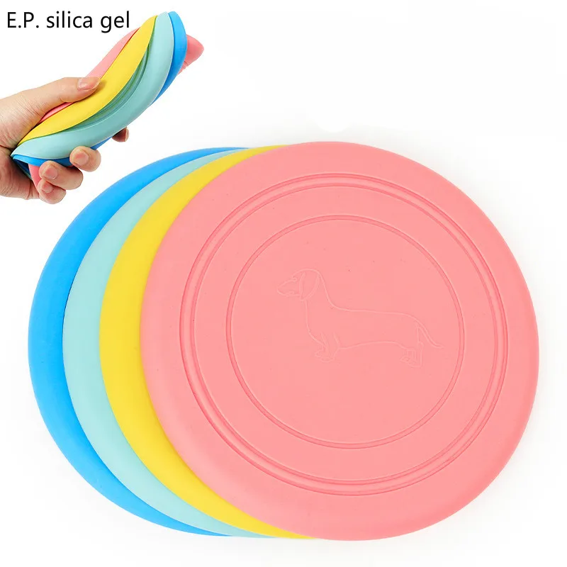 ROHS E.P. Silica Gel Flying Saucer for Children, Throw and Catch, Outdoor Sports, UFO