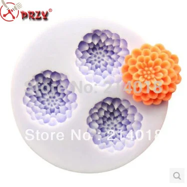 

Free shipping Pine Flowers Food grade material chocolate mold fondant Cake decoration mold for fondant mold No.:si332