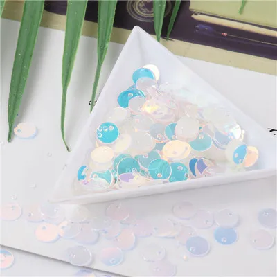 iSequins 600Pcs 6mm Round Sequin DIY Sewing Accessories Para Manualidades PVC Paillette For Dress